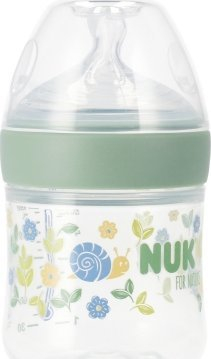 Biberon NUK for Nature 150ml, plastikë, transparent