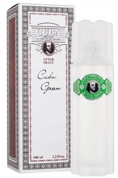 Locion pas rroje Cuba Green, 100ml, për meshkuj