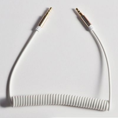 Кабел AUX Dudao Long Stretchable, 3.5mm, до 170cm, црн