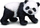 Figurë lodër Collecta Giant Panda në këmbë, plastike, për kalamaj, shumëngjyrëshe