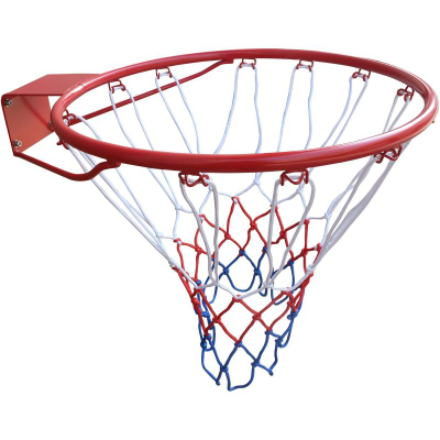 Kosh basketbolli Enero 1053639, diametër 45 cm, për mur, i kuq