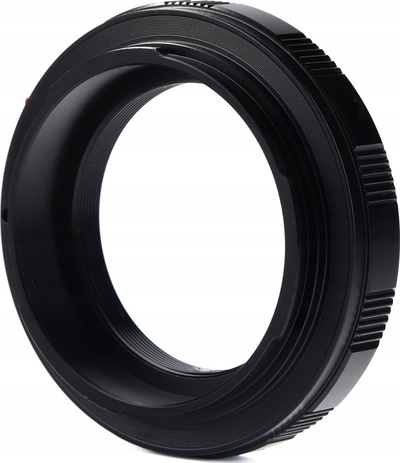 Adapter objektivi K&amp;F Concept KF06.150, Canon EF EF-S në T2 T-mount, bronz dhe alumin, i zi