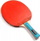 Rakete pingpongu Meteor Zephyr, veshje 2.1 mm, doreze ergonomike, e kuqe