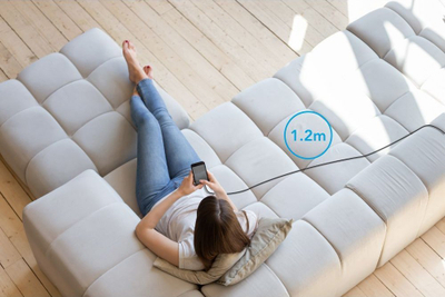 Kabllo kariku Veger CL01, USB C me Lightning, 1.2 m, 27W PD, e zezë