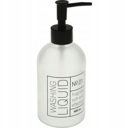 Dispenser sapuni Bathroom Solutions Elegant, 400 ml, i bardhë
