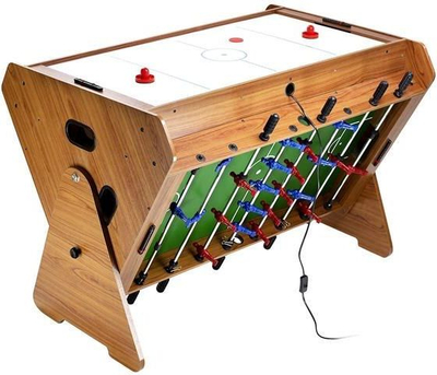 Tavolinë lojërash Nils SDG, 3 në 1, bilardo futboll tavoline air hockey