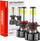 Llampa makine LED AMiO COB 4Side HB3, 6500K, set 2 copë, dritë e bardhë