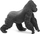 Figurinë Schleich Wild Life gorillë mashkull, lodër për mësim, shumëngjyrëshe