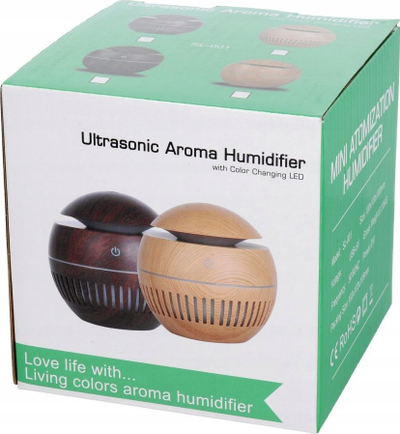 Humidifier aromaterapie OEM Art Deco CAD-12/0952, 130 ml, USB, i zi