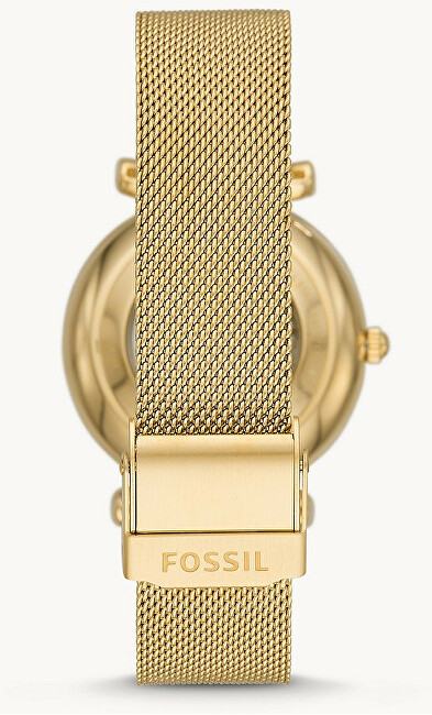Orë dore për femra Fossil Carlie Automatic ME3250, e artë