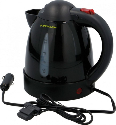 Електричен ѓезве за автомобил Dunlop, 150W, 12V, 800ml, црн