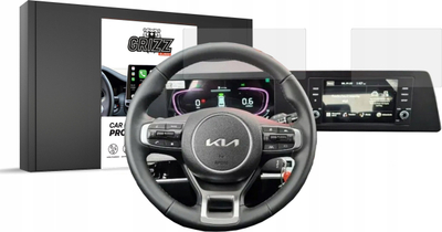 Заштитна фолија за екран GRIZZ MatteScreen за Kia Sportage 5 M 2021–2024, анти-отпечаток, мат, проѕирна