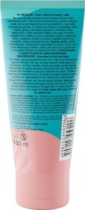 Krem dielli Fluff me fëstëk, SPF30 PA+++, për fytyrë edhe trup