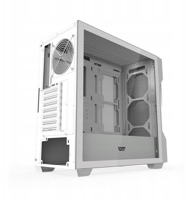 Куќиште за компјутер Michelin DS900 Mesh, mid tower, без вентилатори, бело