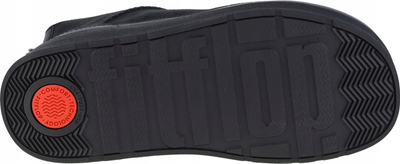 Çizme FitFlop GEN-FF Mini Double-Faced Shearling GS6-090, lëkurë dele, shollë Microwobbleboard, të zeza
