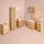 Shportë rrobash 5five Sicela, 65L, bambu, kafe