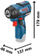 Çelës goditës me bateri Bosch Professional GDS 12V-115, 12V Li-Ion, 115 Nm, blu