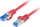 Kabllo rrjeti Lanberg PATCHCORD Cat6a, S/FTP, 0.25m, e kuqe