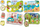 Lojë edukative Lisciani Montessori Lottery Game with Words, për kalamaj 3+, shumëngjyrëshe