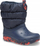 Çizme dimri për kalamaj Crocs Classic Neo Puff Boot Jr 207684-410, që s’i hyn uji, slip-on, blu navy