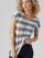 Maicë VERO MODA VMWIDE Box Fit, e bardhë/kaltër