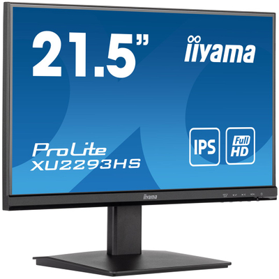 Monitor iiyama ProLite XU2293HS-B5, 21.5", 1920 x 1080, Full HD, 75 Hz, i zi