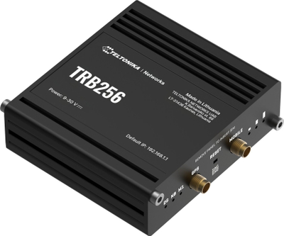 Gateway industrial Teltonika TRB256 EU, 4G LTE, RS232 RS485, gri