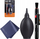 Set pastrimi optikash K&amp;F Concept 3 në 1, pompë ajri, stilolaps dhe leckë mikrofibër, i zi