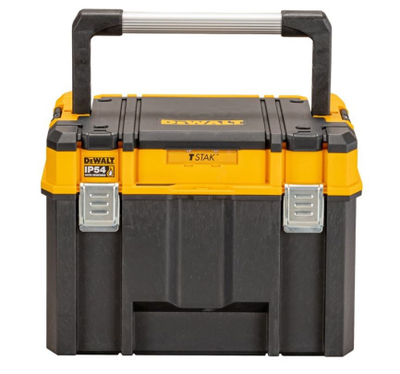 Kuti veglash Dewalt DWST83343-1, me raft të brendshëm, IP54, e verdhë