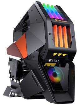 Kasë PC COUGAR CONQUER 2, e zezë