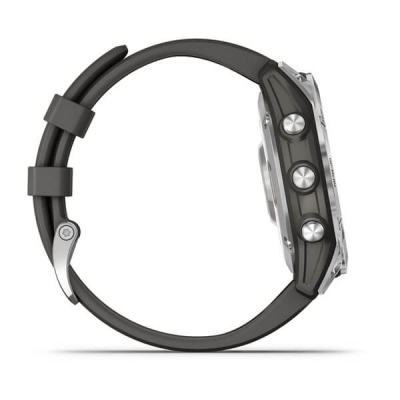 Ora sportive Garmin Epix 2, ekran AMOLED 1.3", GPS multisport, gri