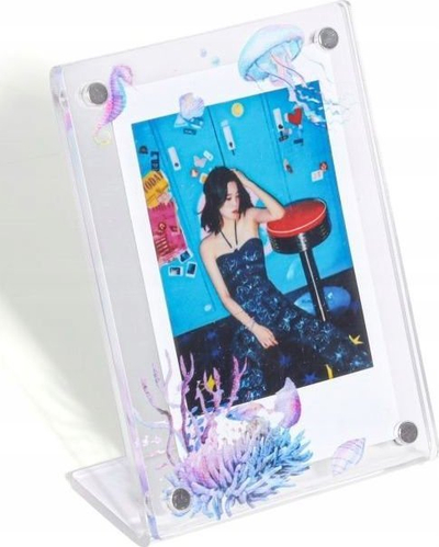 Kornizë fotografish LoveInstant Underwater World, për Instax Mini dhe foto 2x3", transparente