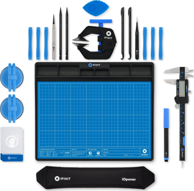 Set veglash IFixit Pro Tech, për çmontim elektronik, profesional, shumëngjyrësh