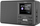 Radio portative Xoro DAB 142, DAB+, FM, Bluetooth, e zezë
