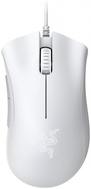 Maus gaming Razer DeathAdder Essential, 6400 DPI, me kabllo, i bardhë