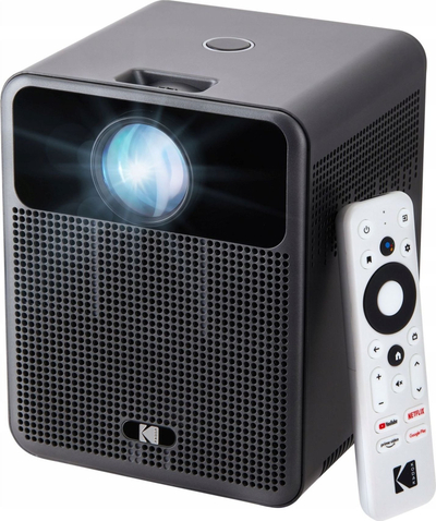 Projektor smart Kodak FLIK HD10, Full HD 1080p, Android TV, i zi