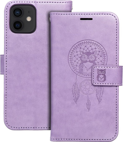 Këllëf libri Futera Smart Magnetic për iPhone 12, me portofol, mbyllje me magnet, i zi
