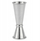 Gotëmatës alkooli Bareq, çelik inox, 40 ml 20 ml, argjendtë