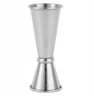 Gotëmatës alkooli Bareq, çelik inox, 40 ml 20 ml, argjendtë