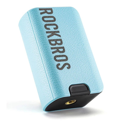 Pompë elektrike RockBros Mini Compressor, 20 PSI, bateri 1400mAh, blu