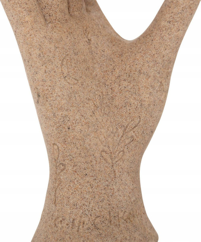 Декоративна фигура Atmosphera SAMINA, 21 cm, бела