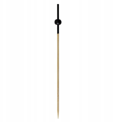 Shkopinj bambuje për servirje, 12 cm, 100 copë, natyralë