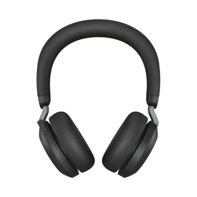 Kufje Jabra Evolve2 75, over ear, me kabllo, të zeza