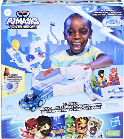 Set lojërash Hasbro PJ Masks Power Heroes PJ Power Q, me veturë, me figurë