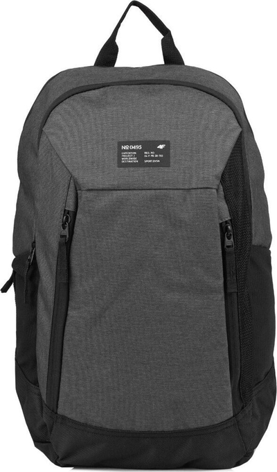 Çantë shpine 4F U189, 18L, ndarje për laptop, gri e errët
