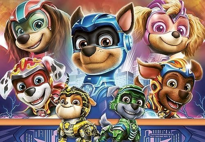 Puzzle Ravensburger Paw Patrol The Mighty Movie, 2x12 copa, për kalamaj 3+