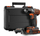 Trapano vidhosës Black &amp; Decker ASD184K, 18V, bateri Lithium, portokalli e zezë
