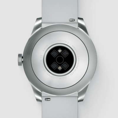 Orë smart hibride Withings ScanWatch 2, 42mm, me EKG dhe matje temperature, e bardhë