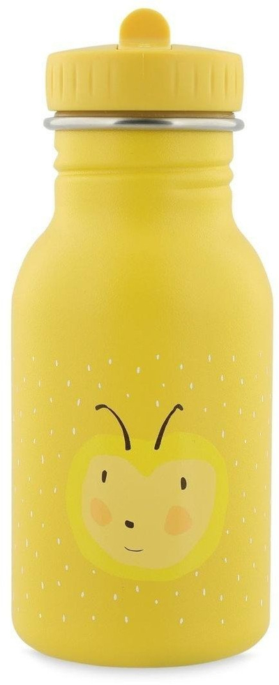 Шише за вода за деца Mrs. Bumblebee, 350 ml, не’рѓосувачки челик, жолта