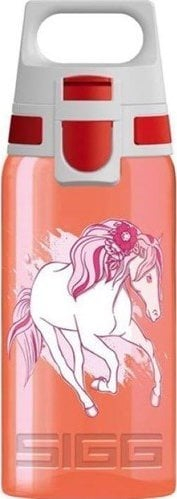 Shishe uji për fëmijë SIGG Viva One Horse Club, 500ml, pa BPA, transparente me kuaj